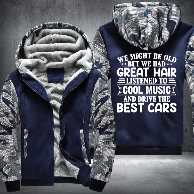 Listened To Cool Music And Drive The Cars Fleece Hoodies Jacket