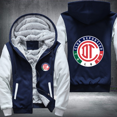 Club Toluca Football Fleece Hoodies Jacket
