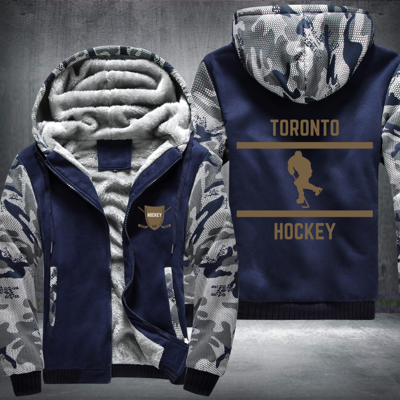 Hockey Lover City Toronto Fleece Hoodies Jacket