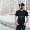 Basketball Memphis 1995 Cotton Black Short Sleeve T-Shirt