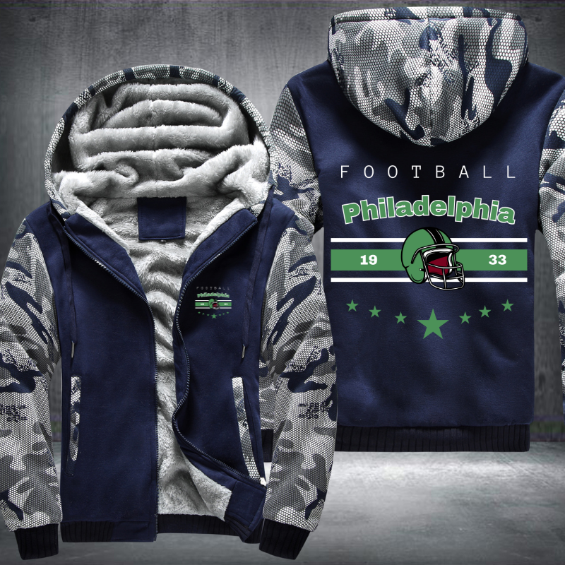Vintage Football Philadelphia 1933 Fleece Hoodies Jacket
