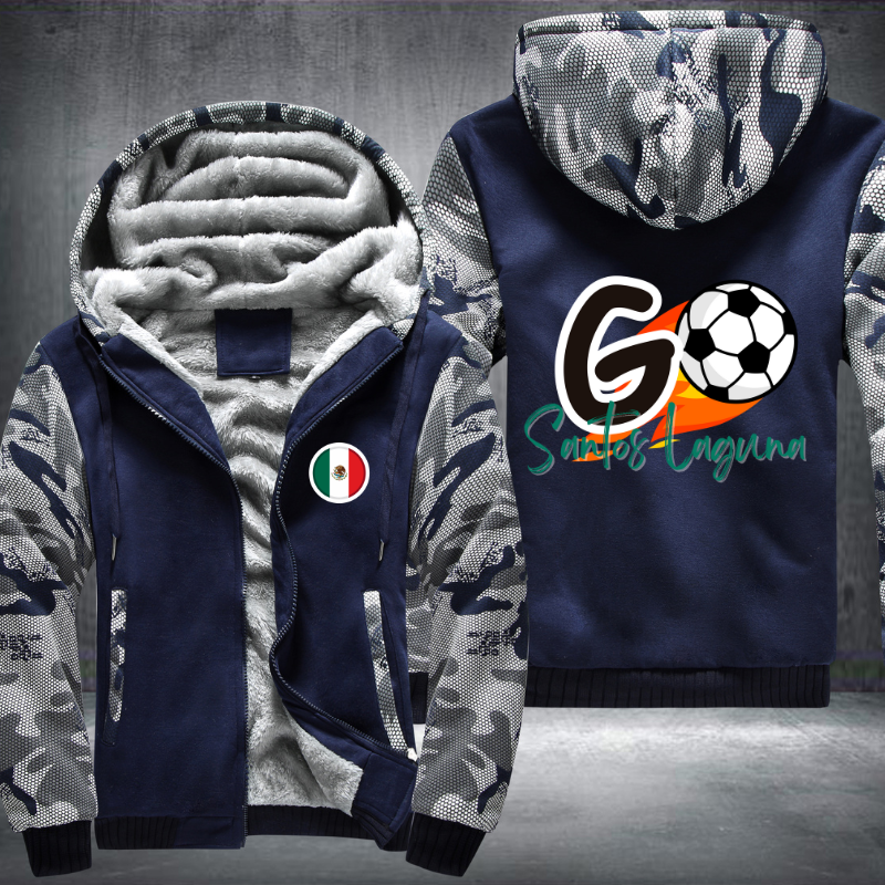 Soccer Go Santos Laguna Fleece Hoodies Jacket