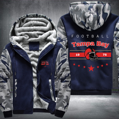 Vintage Football Tampa Bay 1976 Fleece Hoodies Jacket