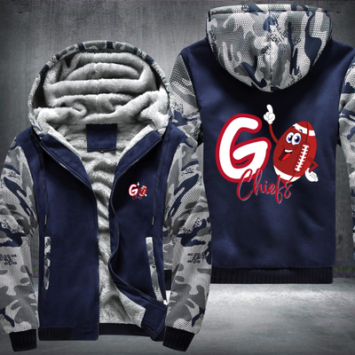 Go Chiefs Fleece Hoodies Jacket