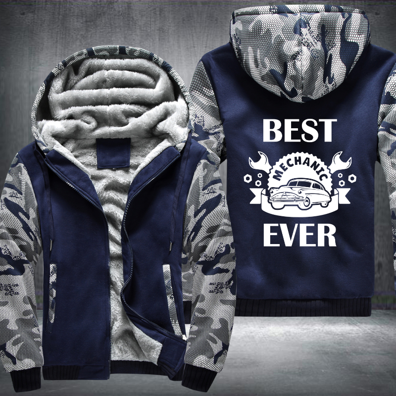 Best Mechanic Car Auto Lover Fleece Hoodies Jacket