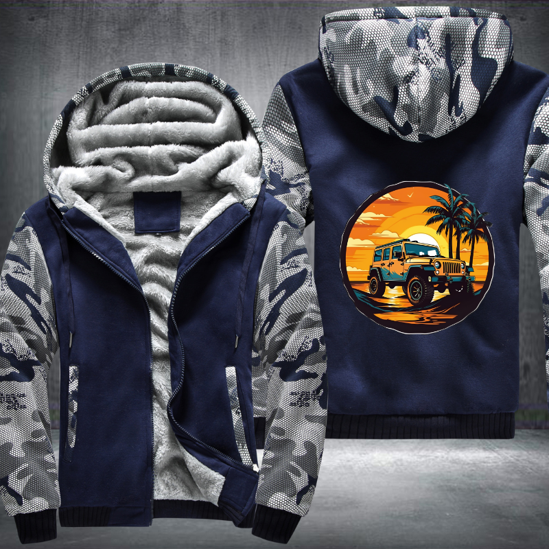 Exploring Coastal Beauty with 4x4s Fleece Hoodies Jacket