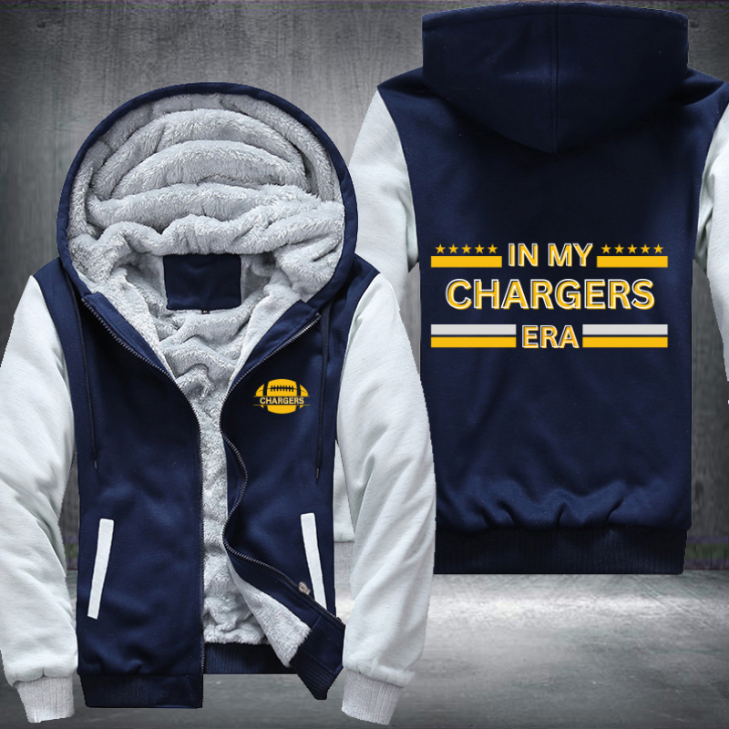 In My Football Era Game Day Chargers Fleece Hoodies Jacket