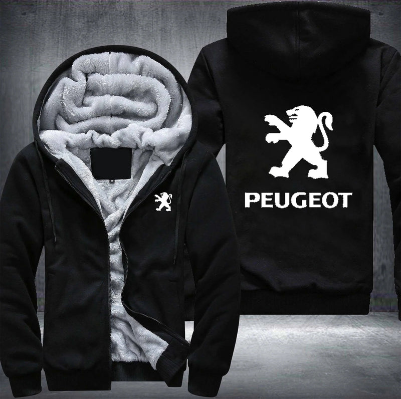 P.E.U.G.E.O.T Fleece Hoodies Jacket