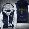 Hockey Lover City Nashville Fleece Hoodies Jacket