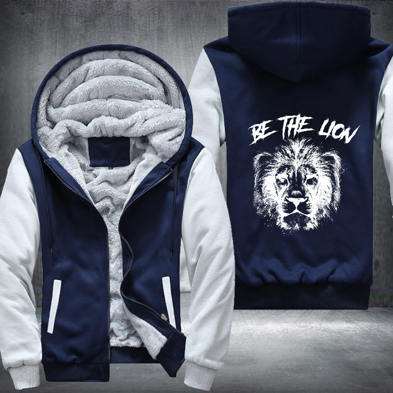 Be The Lion Fleece Hoodies Jacket