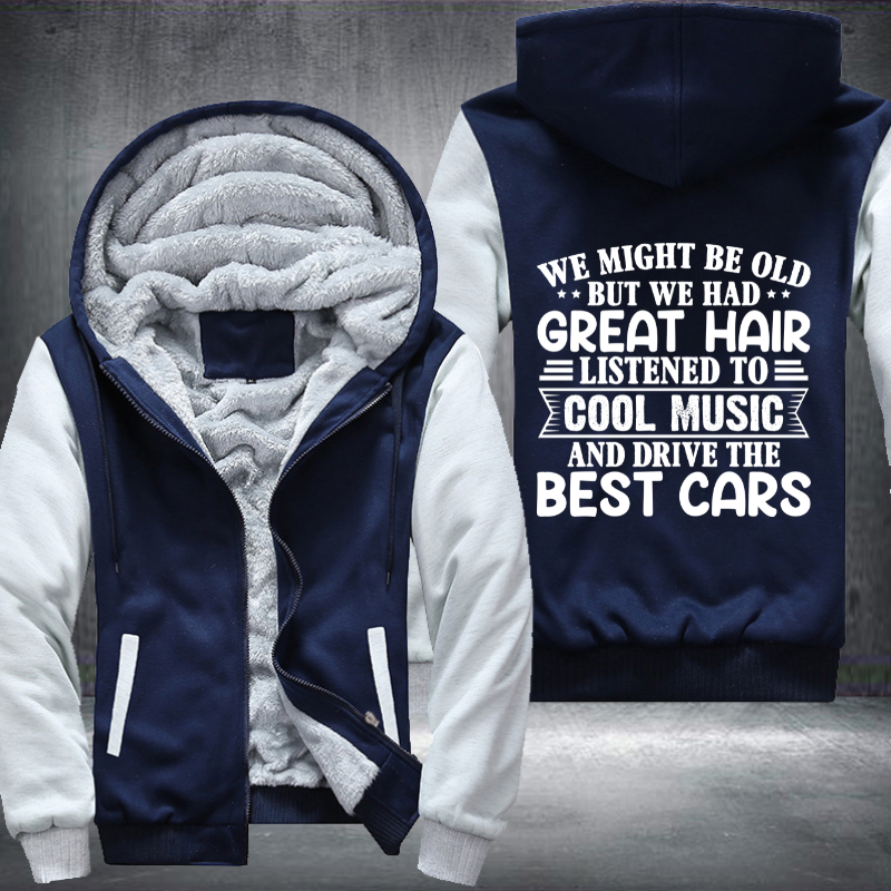 Listened To Cool Music And Drive The Cars Fleece Hoodies Jacket