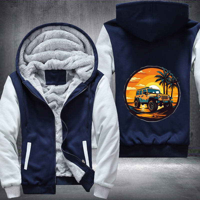 Exploring Coastal Beauty with 4x4s Fleece Hoodies Jacket