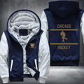 Hockey Lover City Chicago Fleece Hoodies Jacket