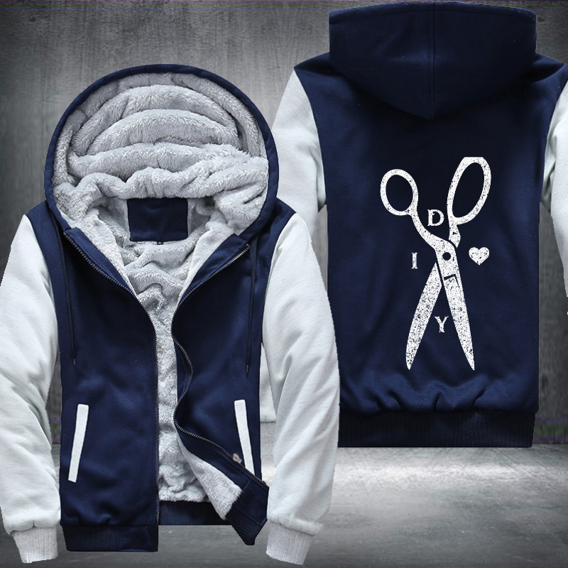 DIY Fleece Hoodies Jacket