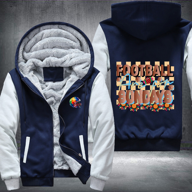 Football Sundays Fleece Hoodies Jacket