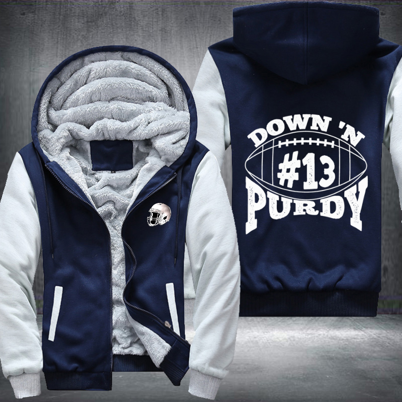 Down'N 13 Purdy Fleece Hoodies Jacket