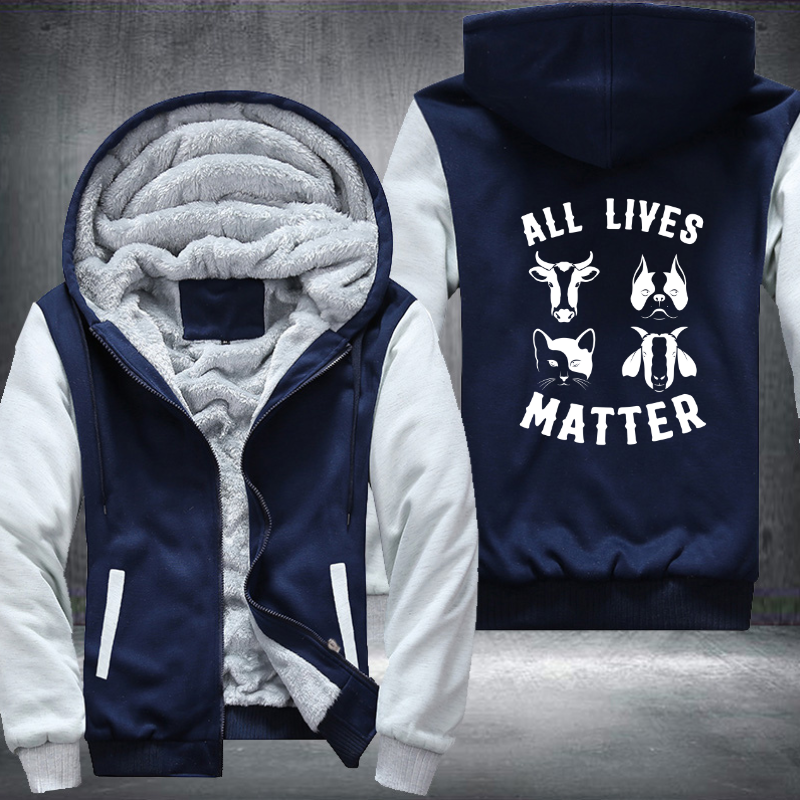 All Lives Matter Fleece Hoodies Jacket