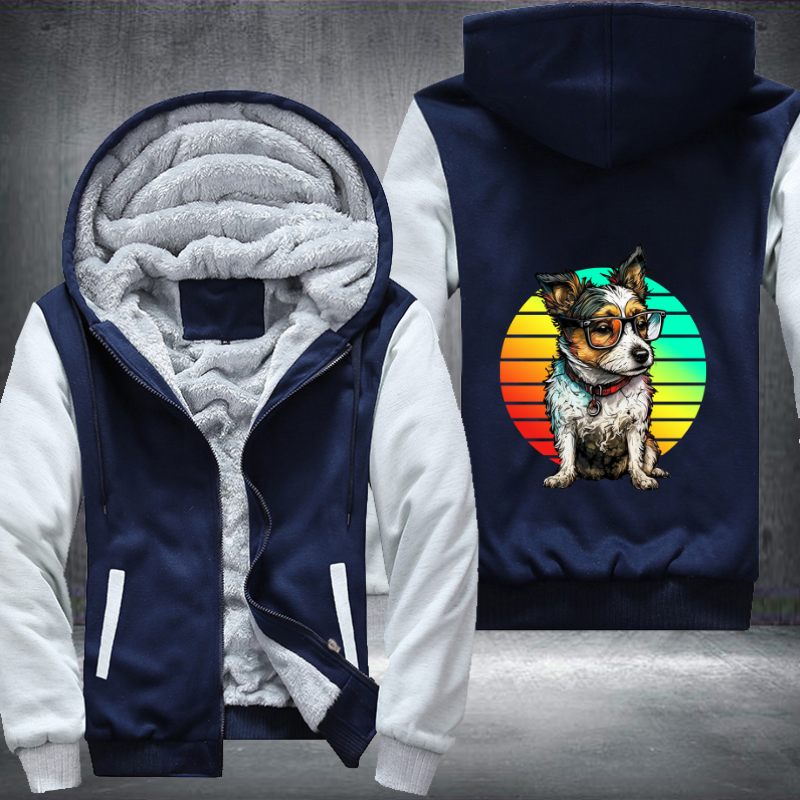 Adorable Dog Fleece Hoodies Jacket