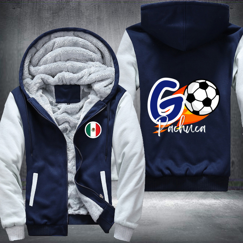Soccer Go Pachuca Fleece Hoodies Jacket