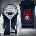 Train Hard As You Can Fleece Hoodies Jacket