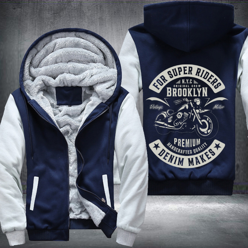 For Super Riders Brooklyn Fleece Hoodies Jacket