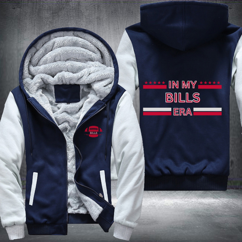 In My Football Era Game Day Bills Fleece Hoodies Jacket