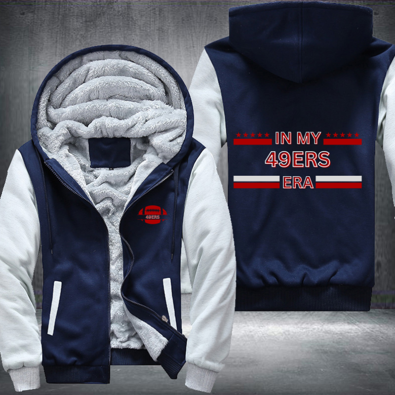 In My Football Era Game Day 49ers Fleece Hoodies Jacket