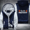 Radiate Positivity Fleece Hoodies Jacket