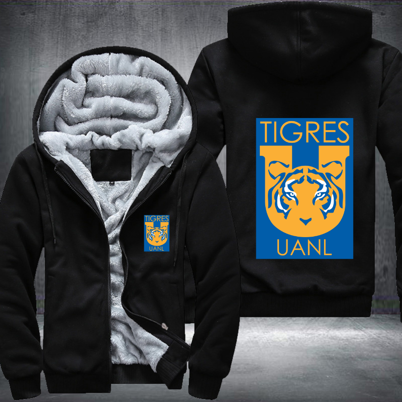 Tigres UANL Football Fleece Hoodies Jacket