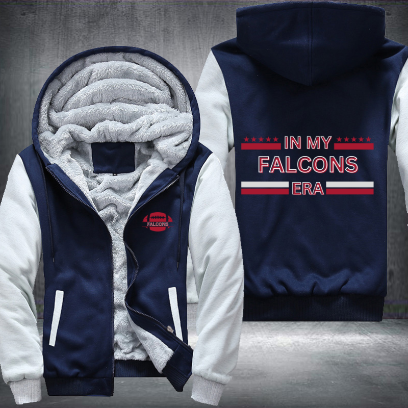 In My Football Era Game Day Falcons Fleece Hoodies Jacket