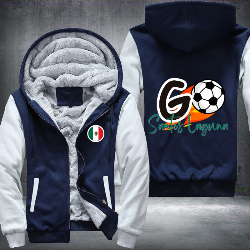 Soccer Go Santos Laguna Fleece Hoodies Jacket