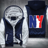NY Fleece Hoodies Jacket