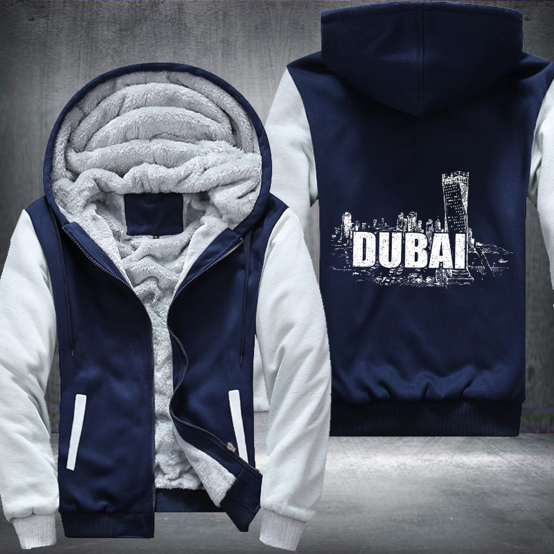 Dubai Fleece Hoodies Jacket