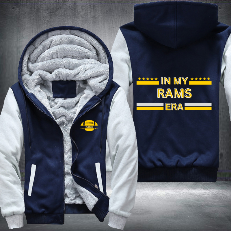 In My Football Era Game Day Rams Fleece Hoodies Jacket