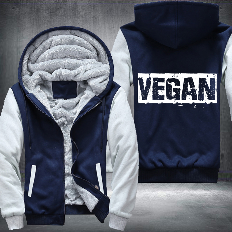 Vegan Classic Fleece Hoodies Jacket