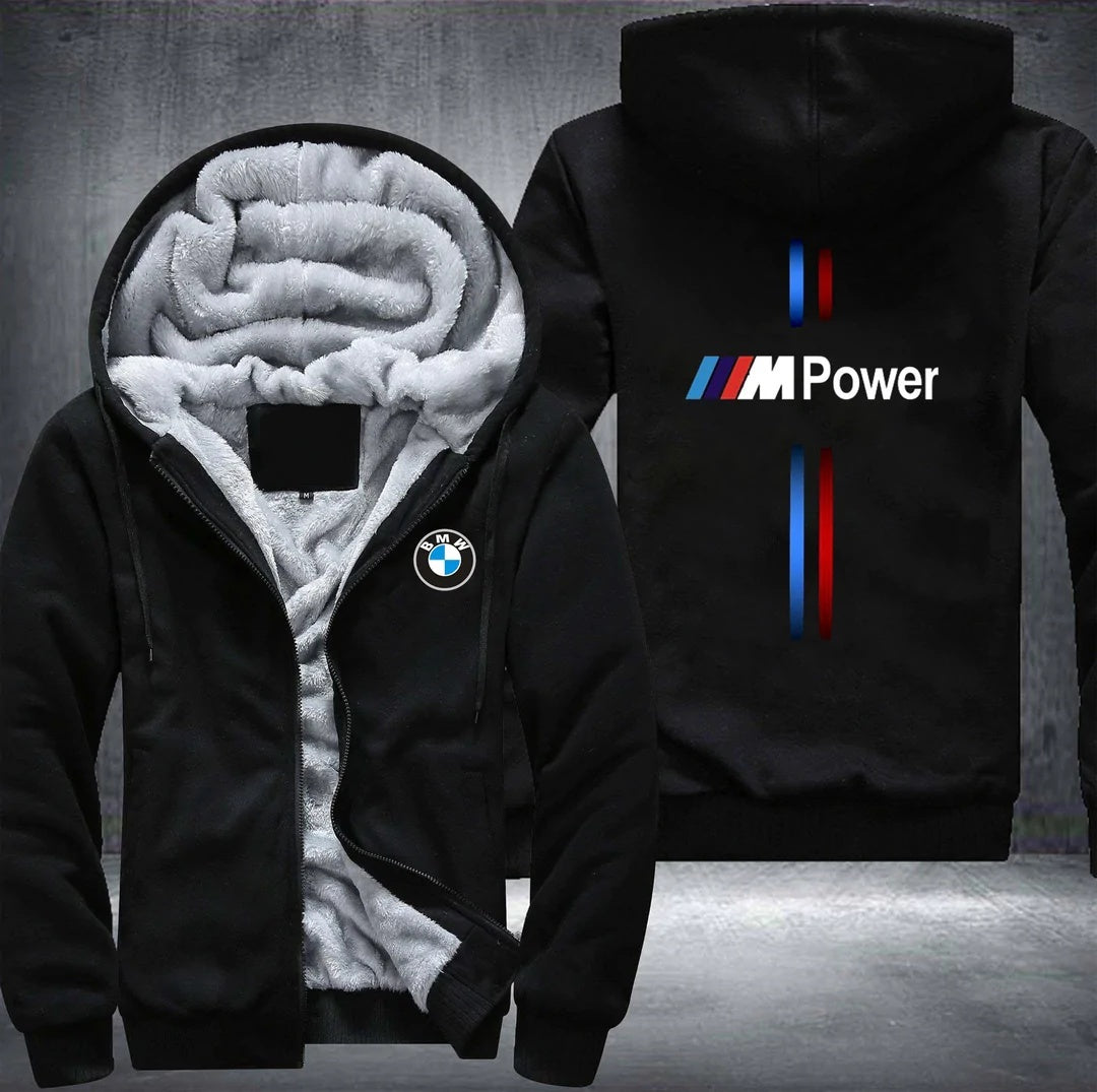M POWER Fleece Hoodies Jacket