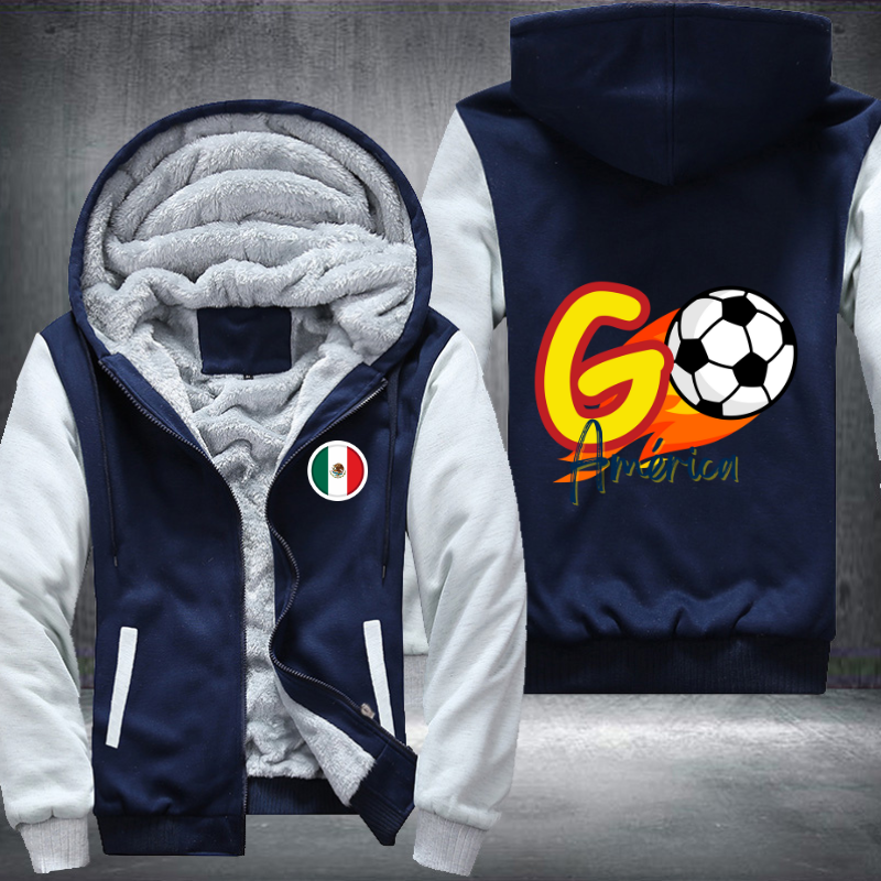 Soccer Go América Fleece Hoodies Jacket