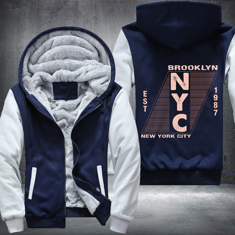Brooklyn NYC Fleece Hoodies Jacket