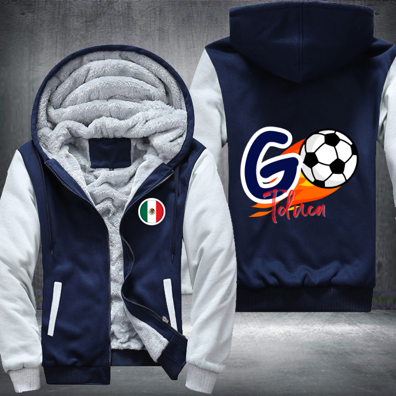 Soccer Go Toluca Fleece Hoodies Jacket