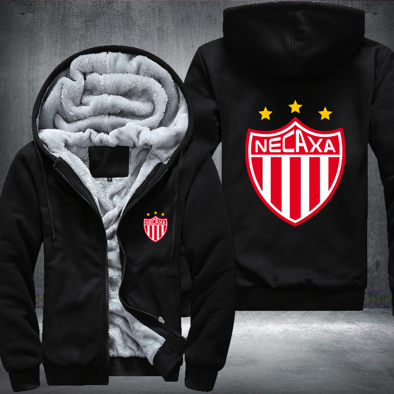 Club Necaxa Football Fleece Hoodies Jacket