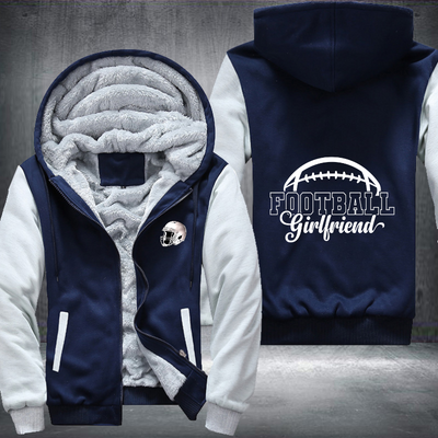 Football Girlfriend Fleece Hoodies Jacket
