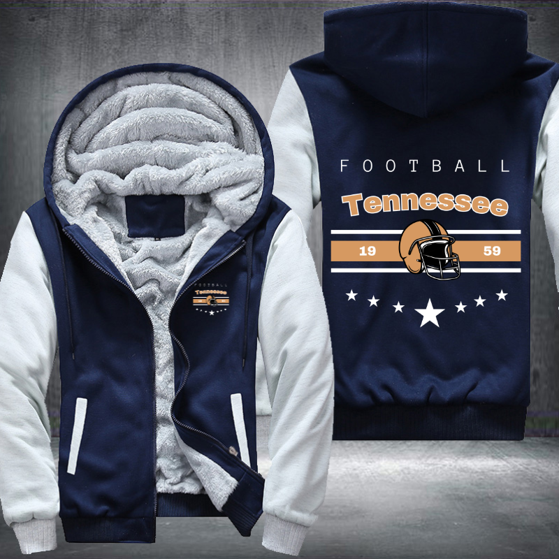 Vintage Football Tennessee 1959 Fleece Hoodies Jacket