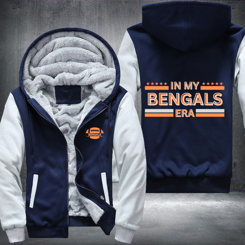 In My Football Era Game Day Bengals Fleece Hoodies Jacket