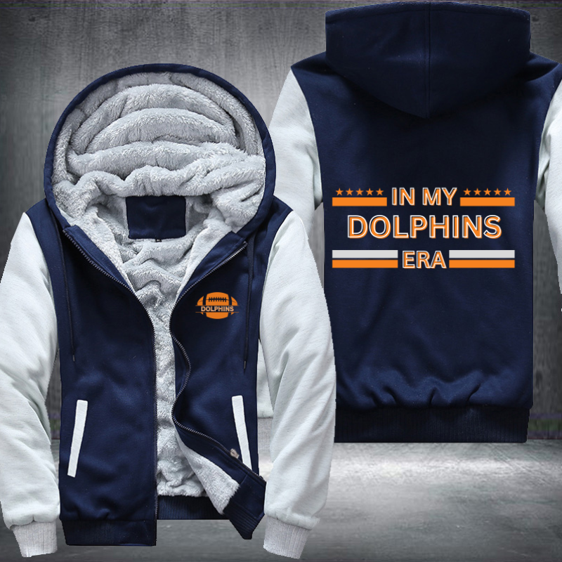 In My Football Era Game Day Dolphins Fleece Hoodies Jacket