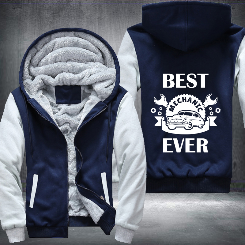 Best Mechanic Car Auto Lover Fleece Hoodies Jacket