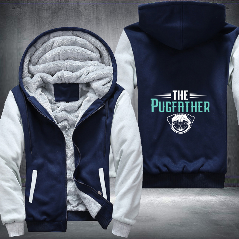 THE PUGFATHER Fleece Hoodies Jacket