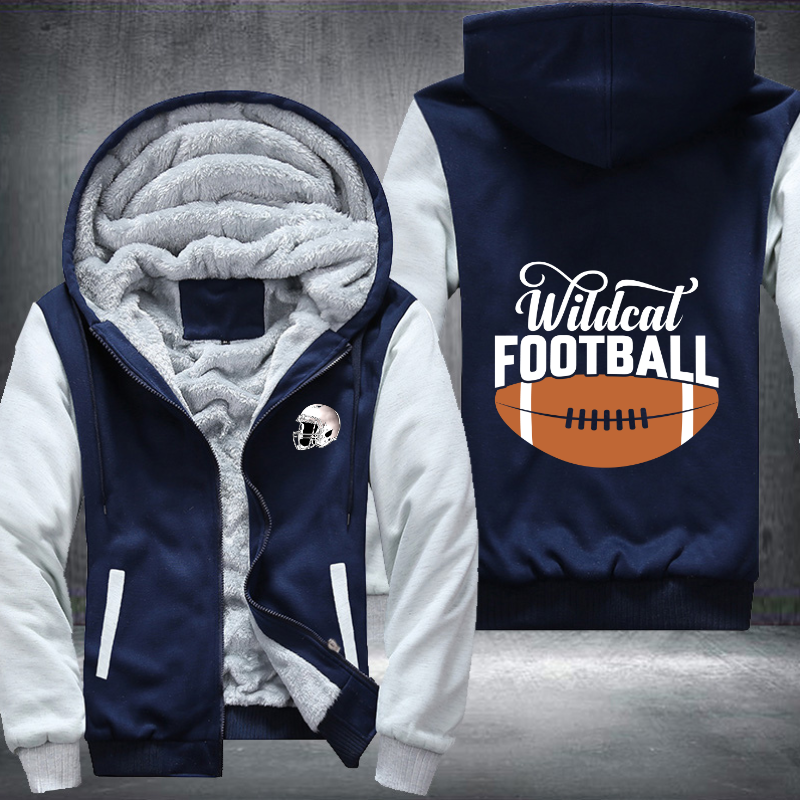 Wildcat football Fleece Hoodies Jacket