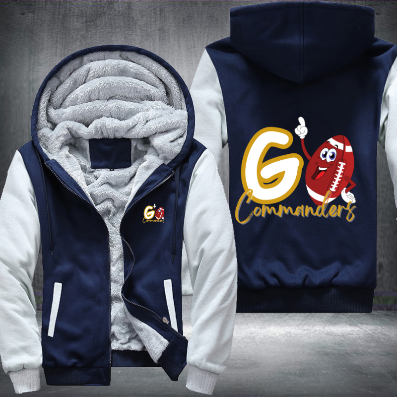 Go Commanders Fleece Hoodies Jacket