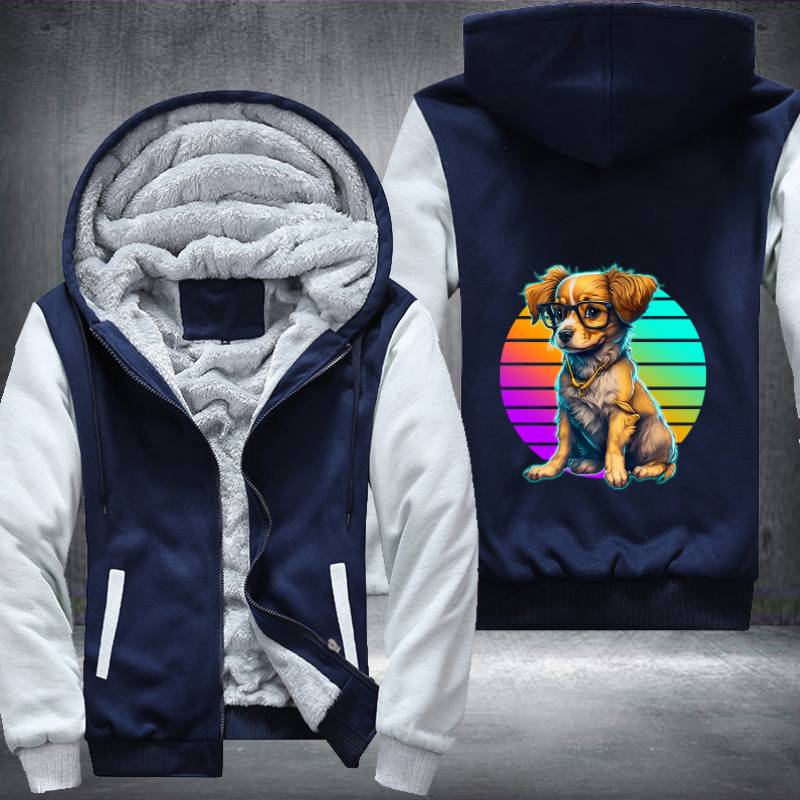 Sweet Dog Fleece Hoodies Jacket