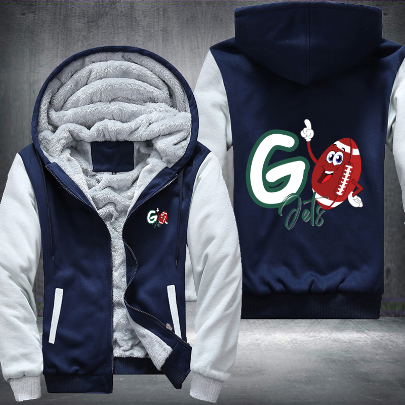 Go Jets Fleece Hoodies Jacket